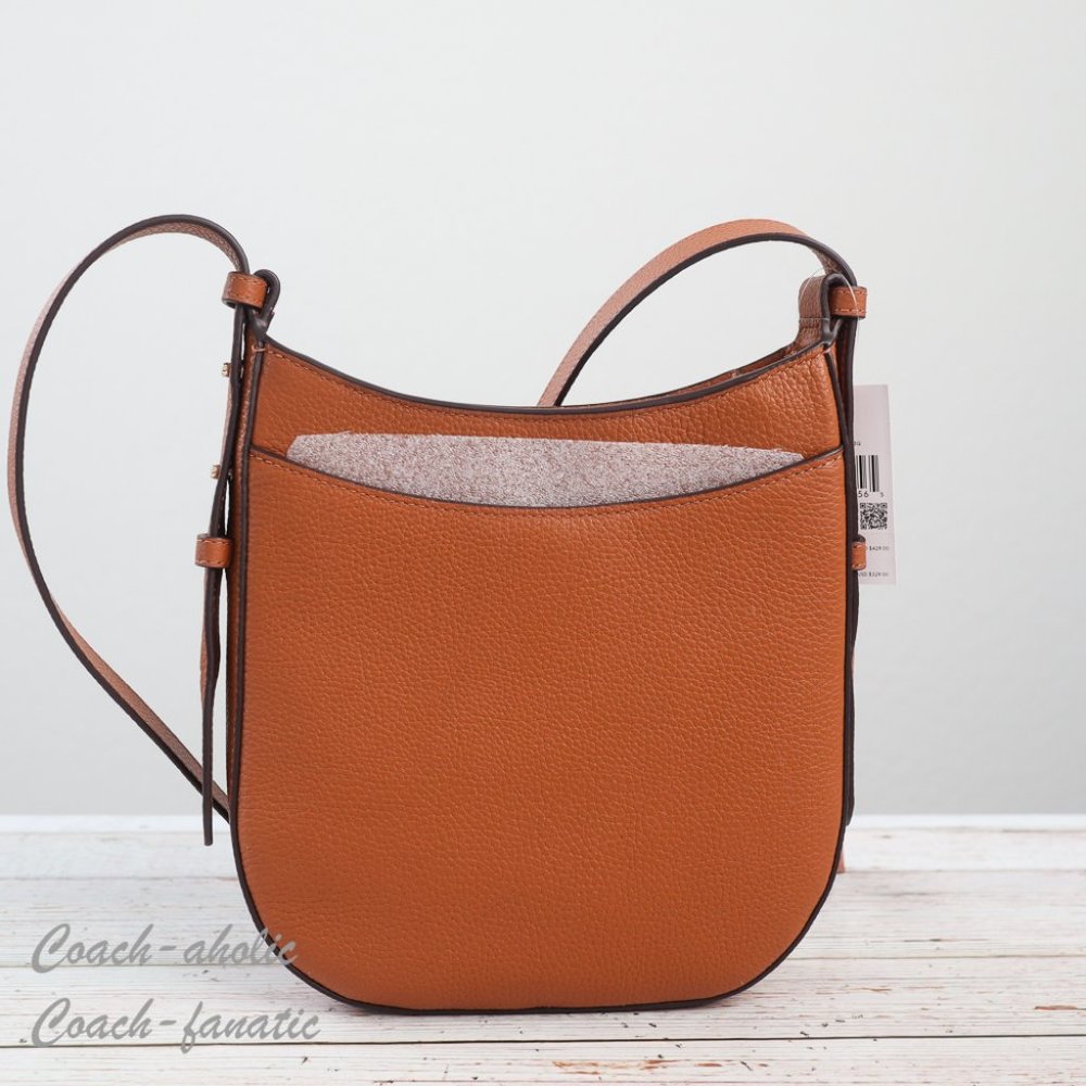 NWT Kate Spade New York Leila North South Leather Crossbody in Warm Gingerbread - Picture 7 of 10